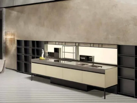 Cucina Design opaca Sei 02 di Euromobil